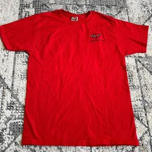 Corvette T-shirt Size Large Embroided Logo Fruit of the Loom